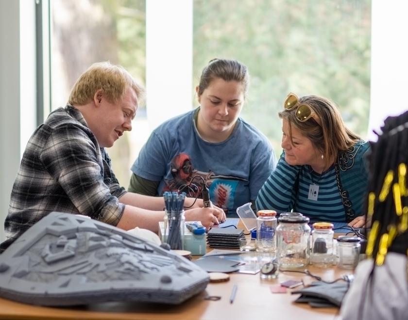 Cosplay lab at CosXPo