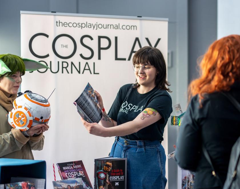 Cosplay vendors at CosXPo