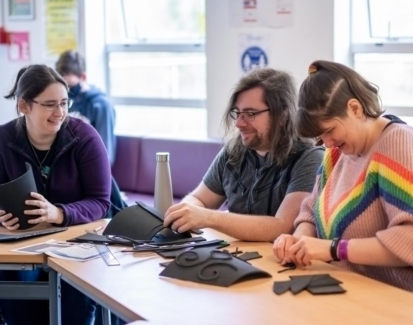 Cosplay props workshop at CosXPo