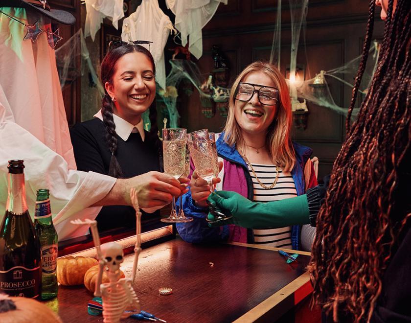 Halloween fun at Flight Club Reading