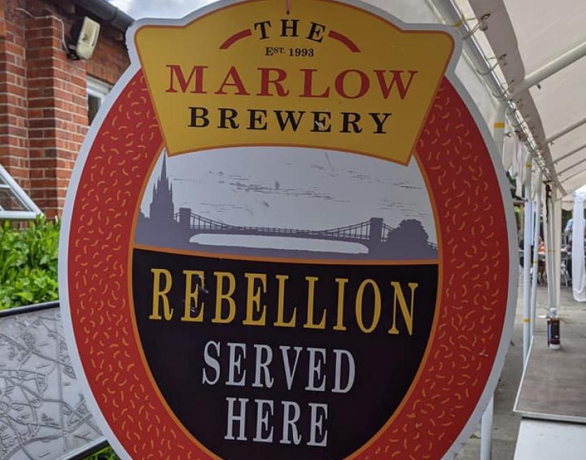 Real ale at Hurst Show and Country Fayre