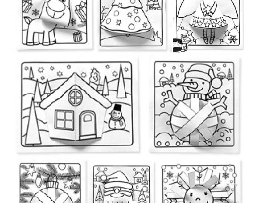 3D colour-in