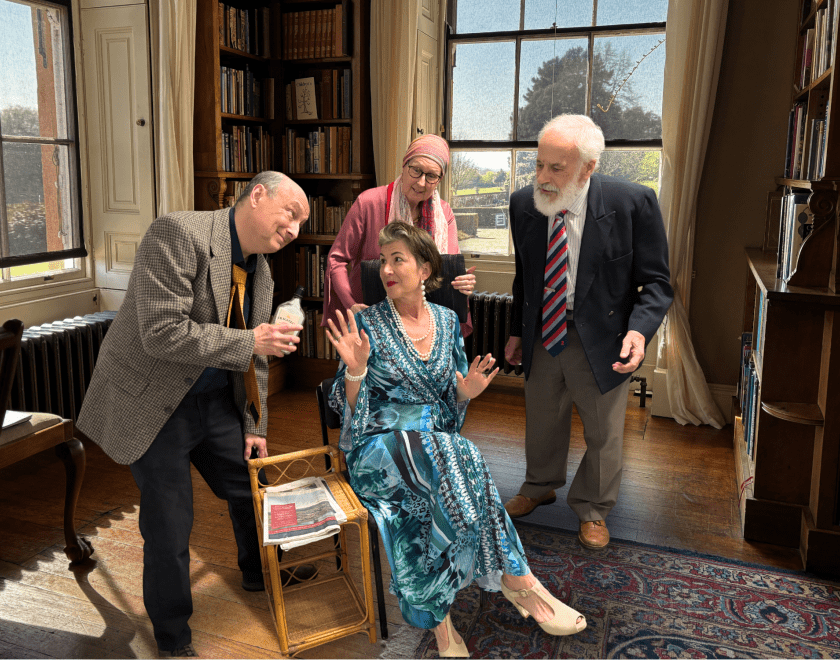 Rehearsals are underway for Traitor At The Beeches at Twyford Drama