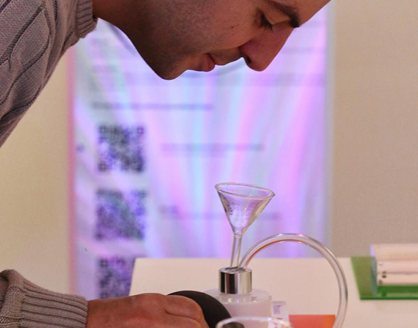 The Scent of Colour: A Social Exploration - sensory exhibition from Humos perfumer in Caversham