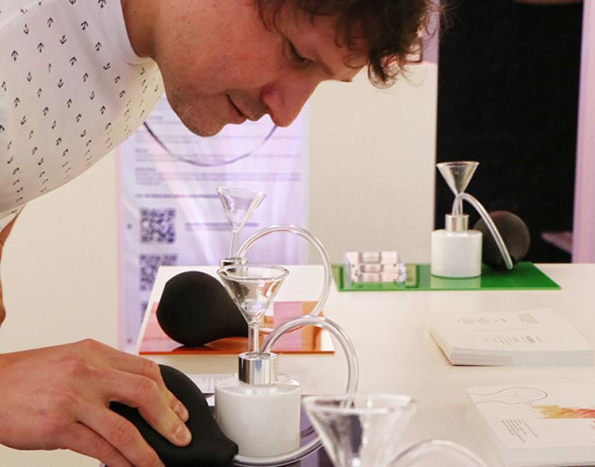 The Scent of Colour: A Social Exploration - sensory exhibition from Humos perfumer in Caversham