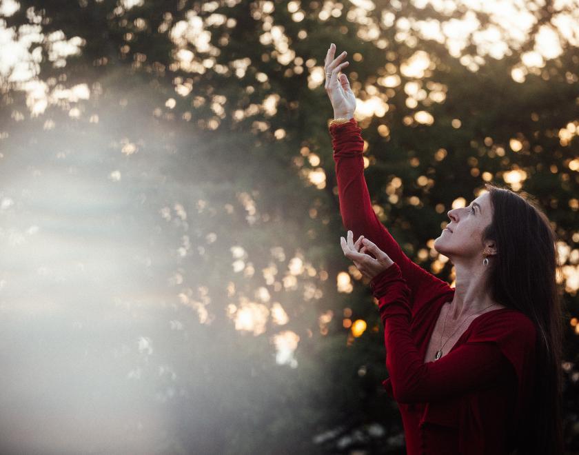 Ayla Schafer will be performing at Solstice at Wasing (photo: Benjamin Wedemeyer)