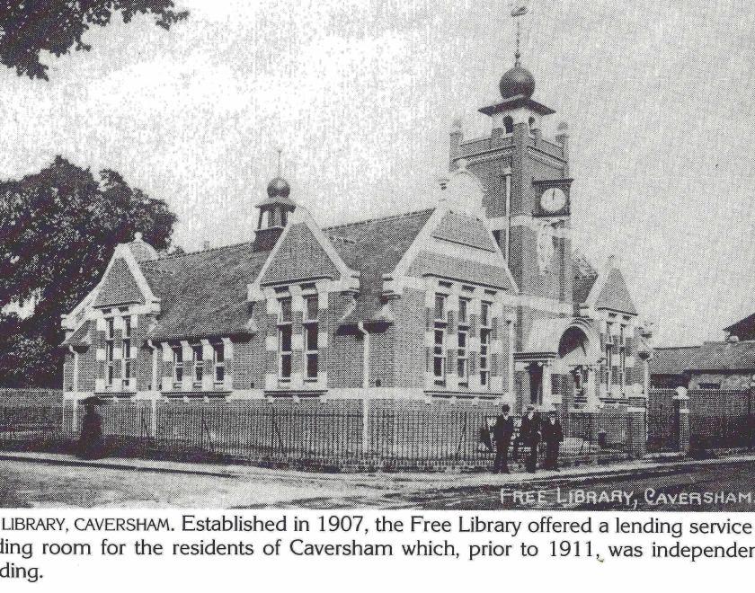 Caversham Library post 1907 when established