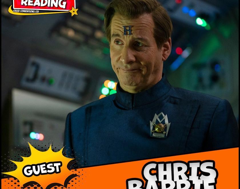Chris Barrie is a guest at Reading Comic Con