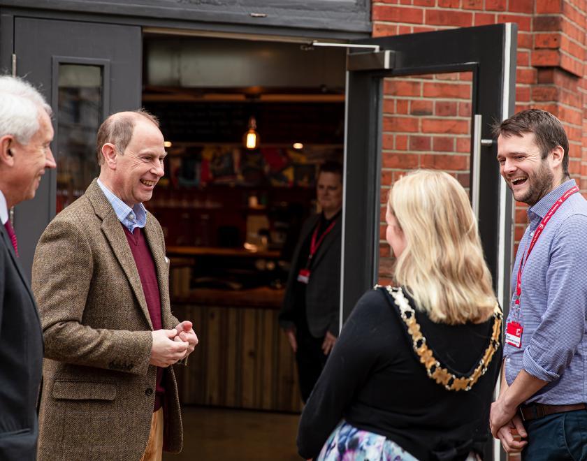 HRH Prince Edward, The Earl Of Wessex announced as Royal Patron for Reading Rep Theatre