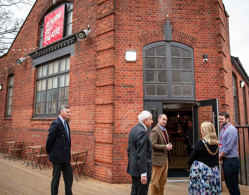 HRH Prince Edward, The Earl Of Wessex announced as Royal Patron for Reading Rep Theatre