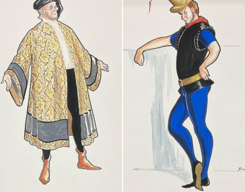 Costume design from the archives