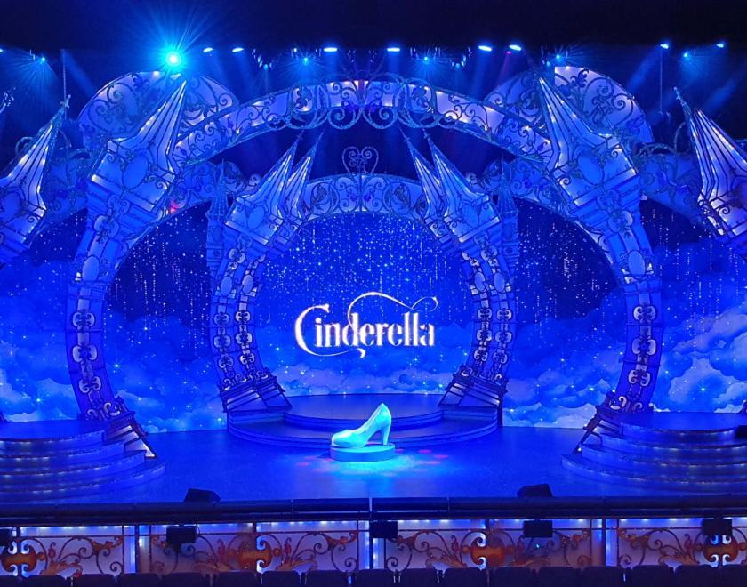 Digital screens allow the designers to create stunning effects and change scenes in a flash