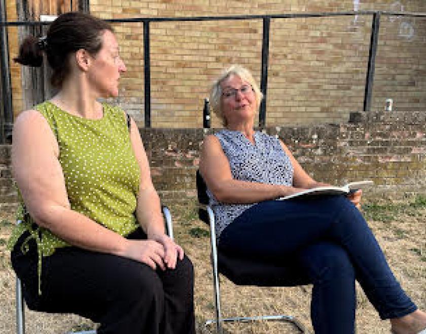 Rehearsals are underway for Twyford Drama's production of "Home, I'm Darling"