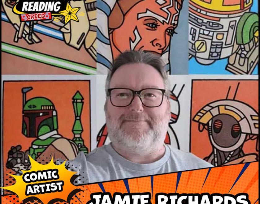 Jamie Richards is a guest at Reading Comic Con Spring 2025