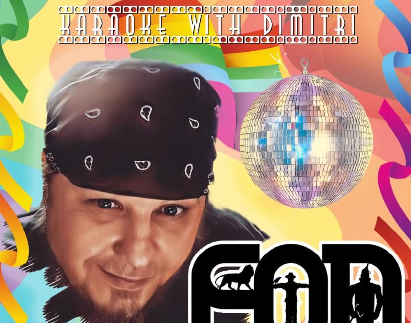 KAraoke with Dmitri will be on Club F.O.D’s Community Hub and Stage at Love Unites 2024