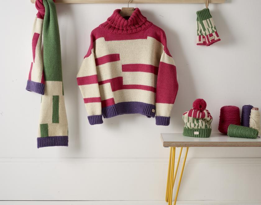 Works by Loopy Ewes will be found at the Yattendon Winter Market