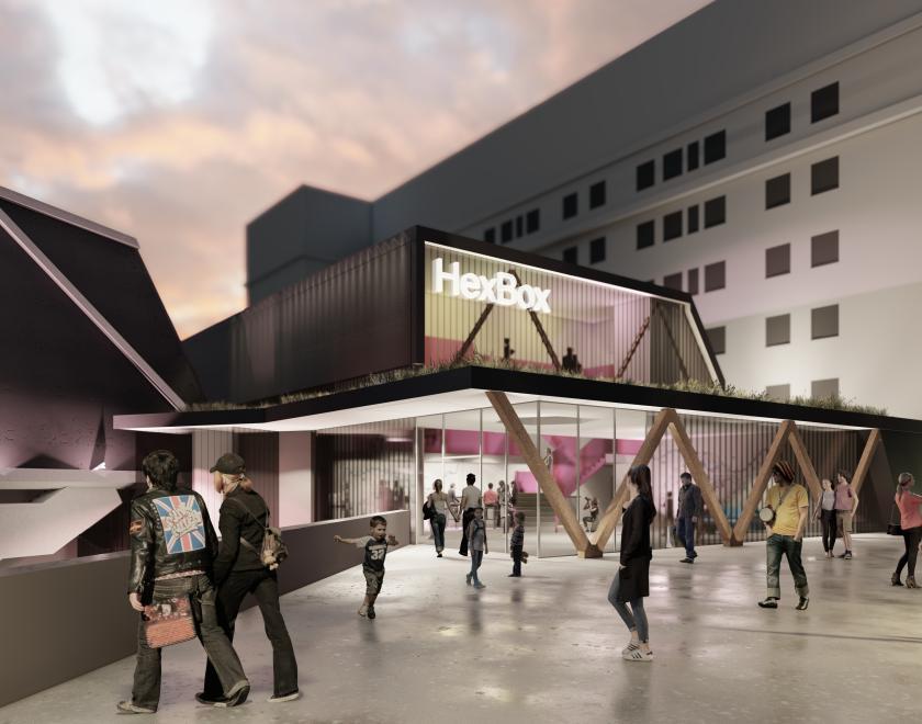 Council Successful in Bid to Revitalise Hexagon and Central Library