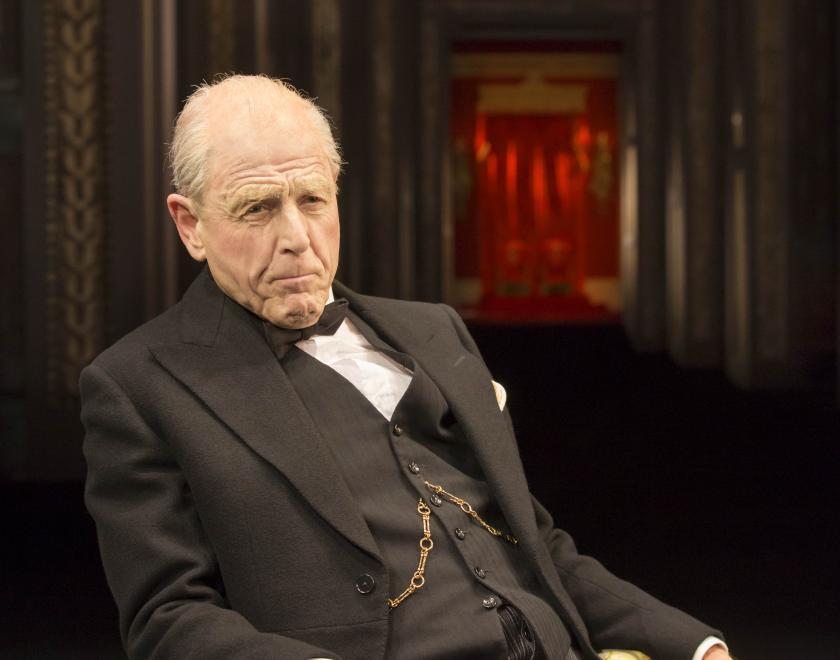 NTL 2026 The Audience - Winston Churchill (Edward Fox). Photo by Johan Persson