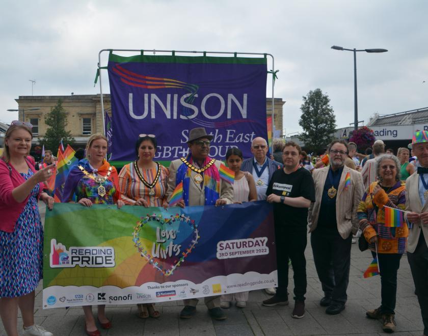 Love Unites Reading Pride Parade
