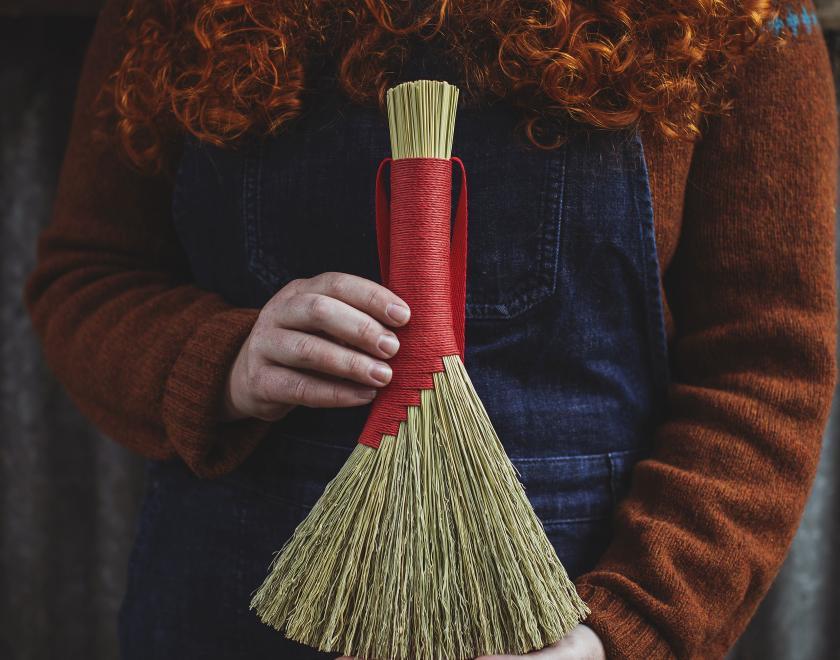 Rosa Harradine - broomcorn brush