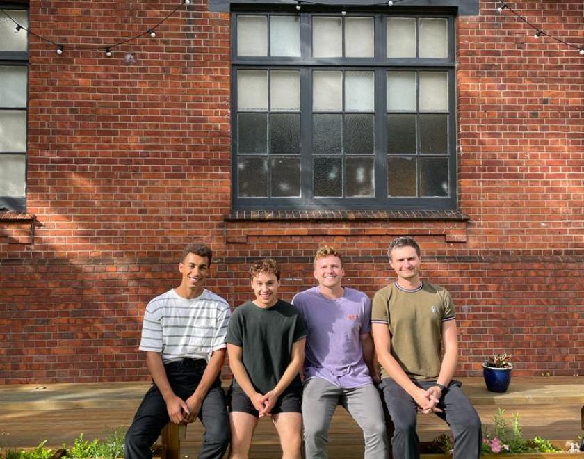 The cast of Shakespeare’s R&J at Reading Rep Theatre