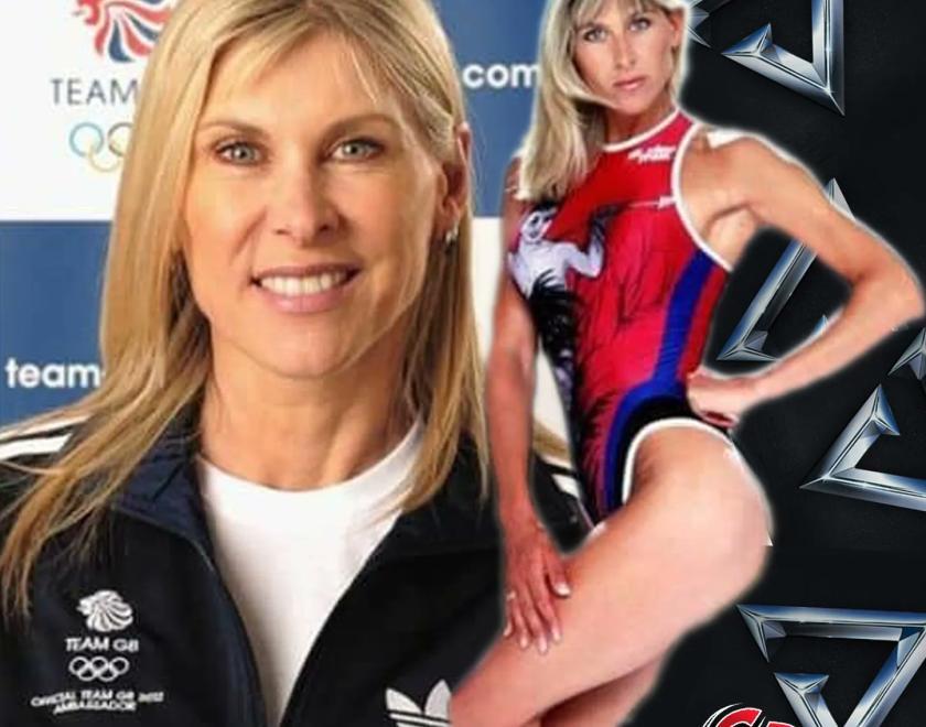 Gladiator Amazon Sharron Davies is a guest at Reading Comic-Con 2021