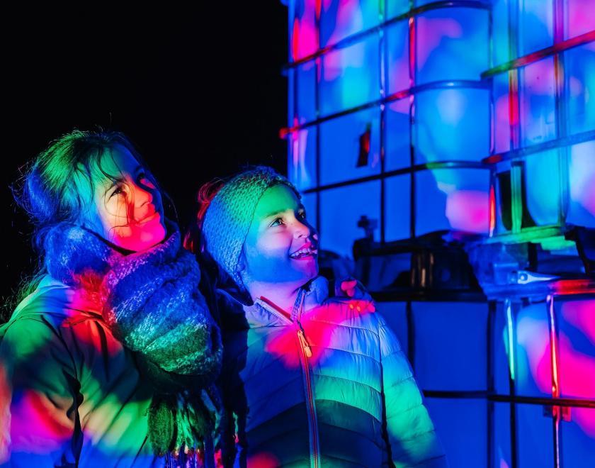 Immersive yourself in the Neverland Illuminova light trail at Wellington Country Park this December - photo by Luke Dyson