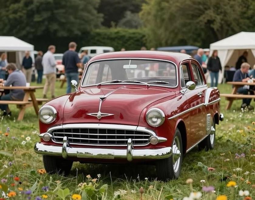 Classic cars at the Country & ‘Cue Fest 