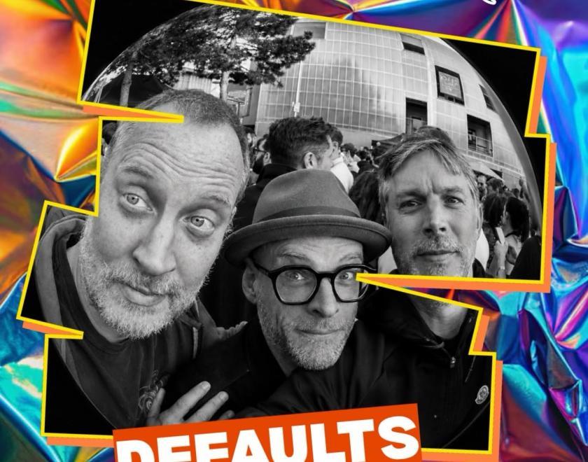 Defaults will be performing on the Pride Xtra Stage at Reading Pride 2026