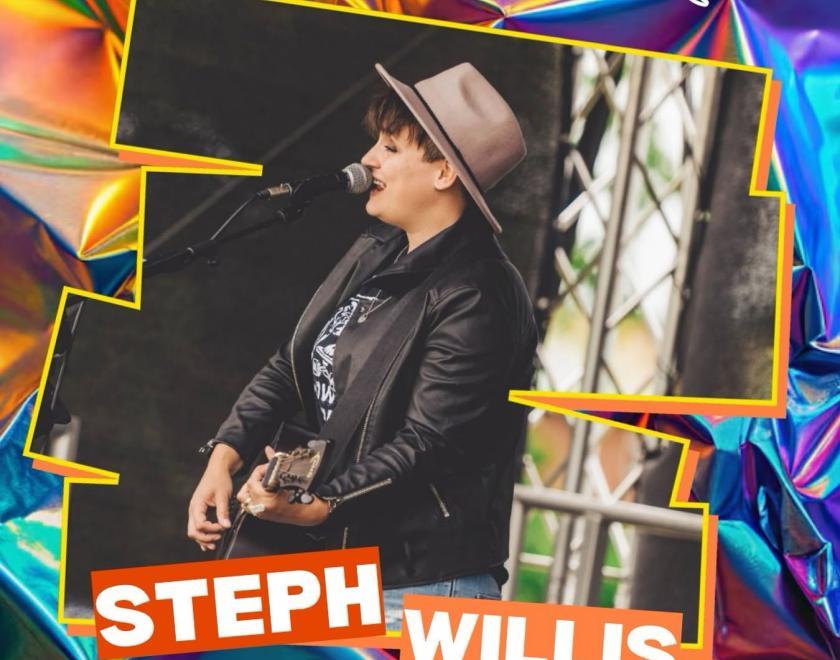 Steph Willis will be performing on the Pride Xtra Stage at Reading Pride 2026