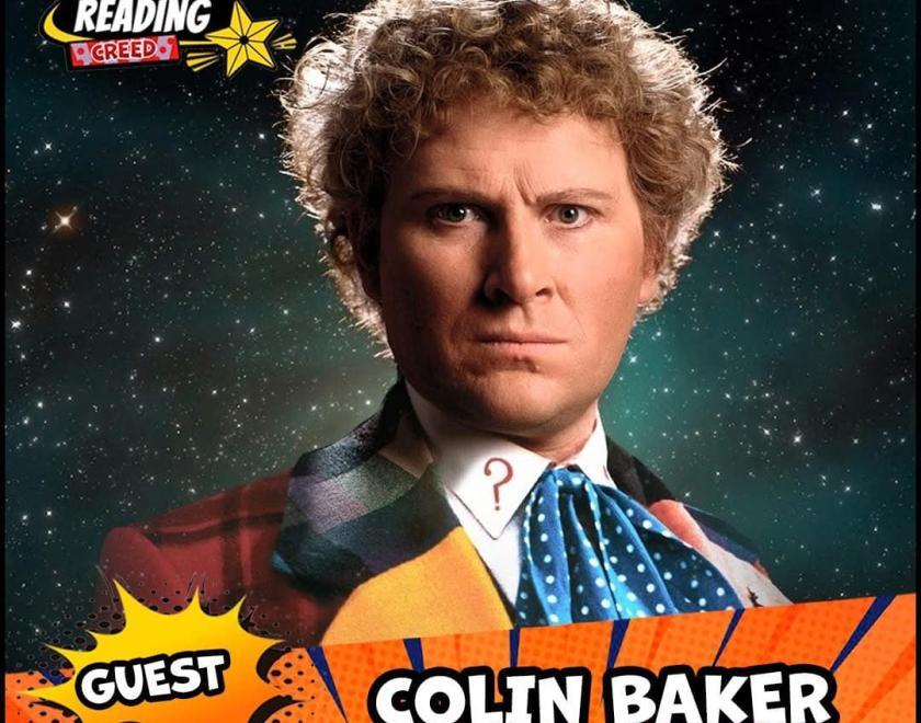 Colin Baker is a guest at Reading Comic Con Spring 2025