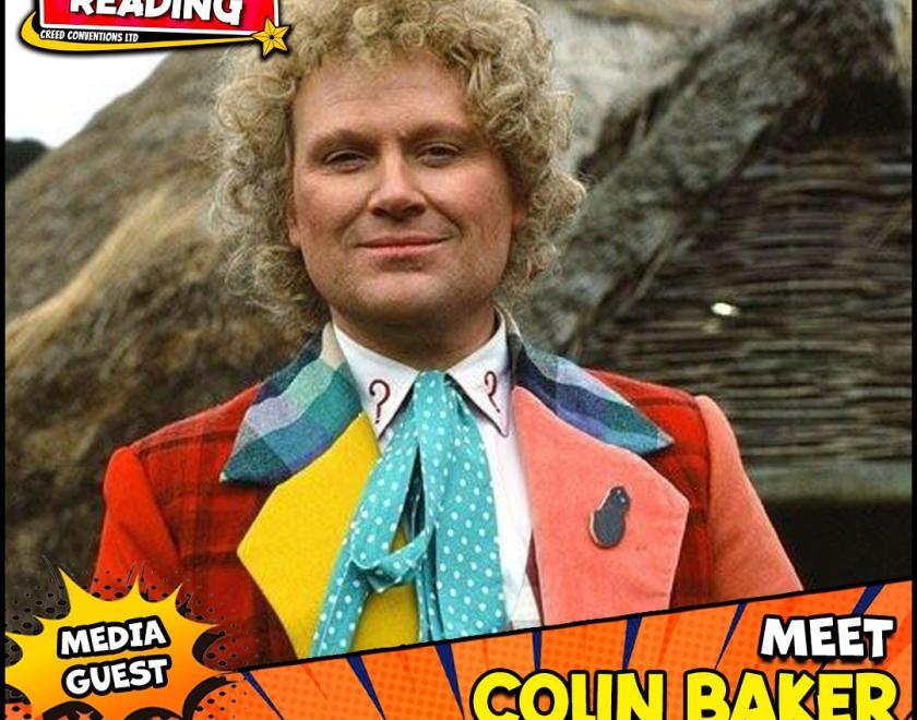 Colin Baker is a guest at Reading Comic Con Summer 2026