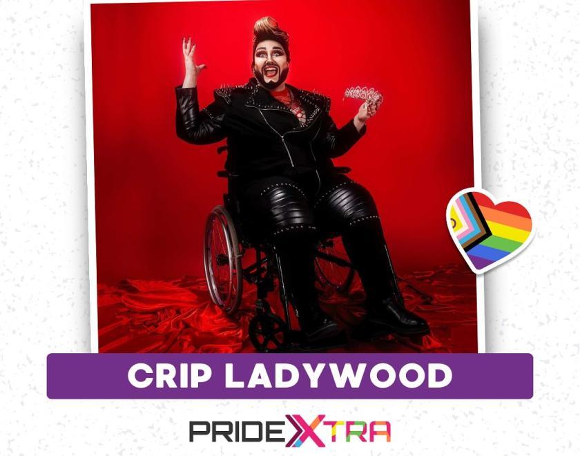 Crip Ladywood is performing on the PrideXtra stage at Reading Pride's Love Unites