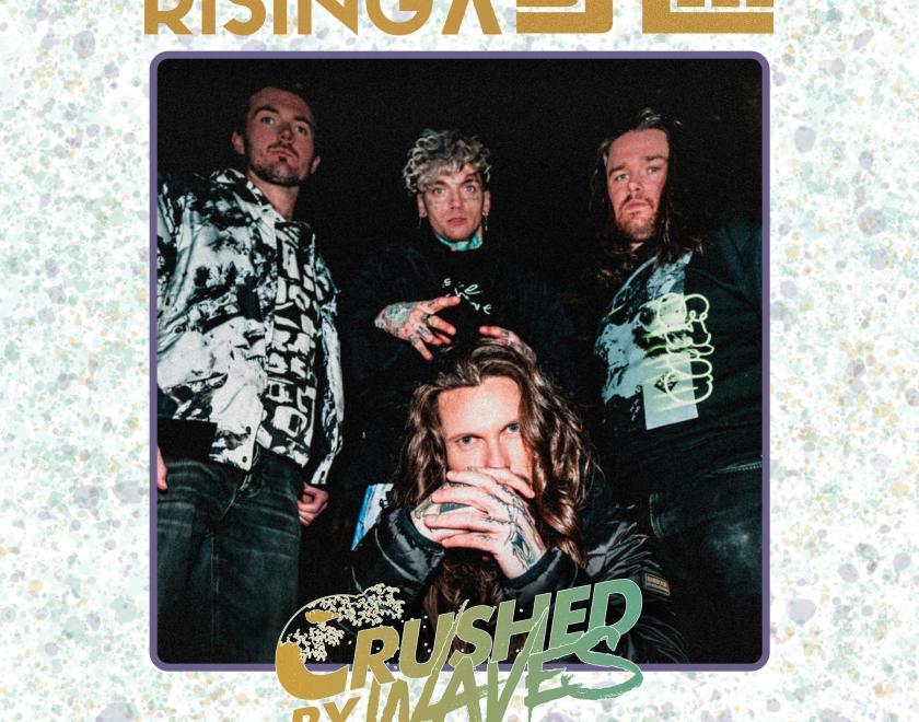 Crushed By Waves are performing at Reading Rising 2025