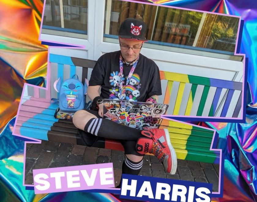Steve Harris will be performing on the Pride Dance Stage at Reading Pride 2026