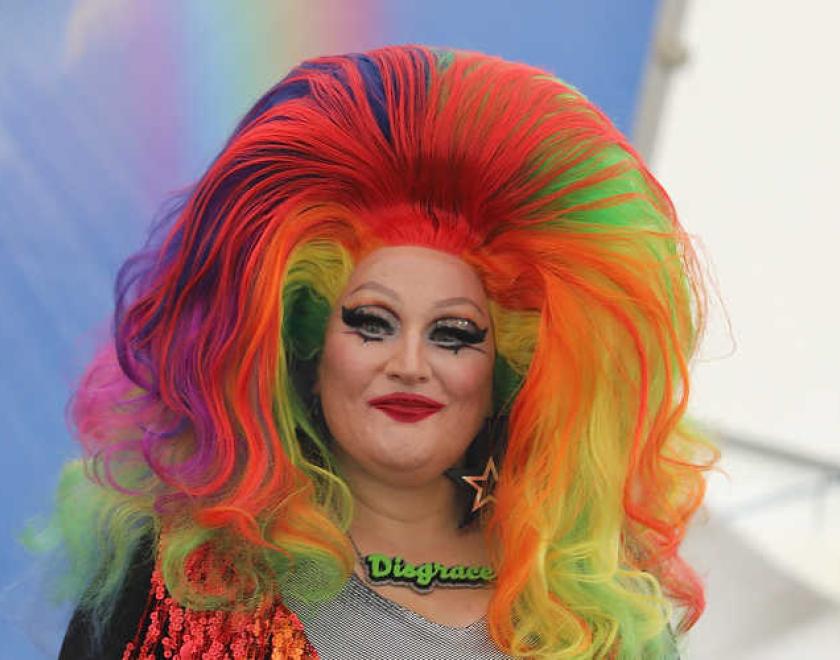 Grace Anatomy performs on the PrideXtra stage at Love Unites 2022