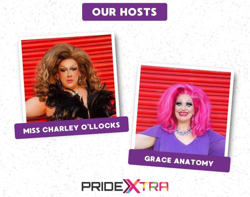 Meet your hosts for the PrideXtra stage at Reading Pride's Love Unites