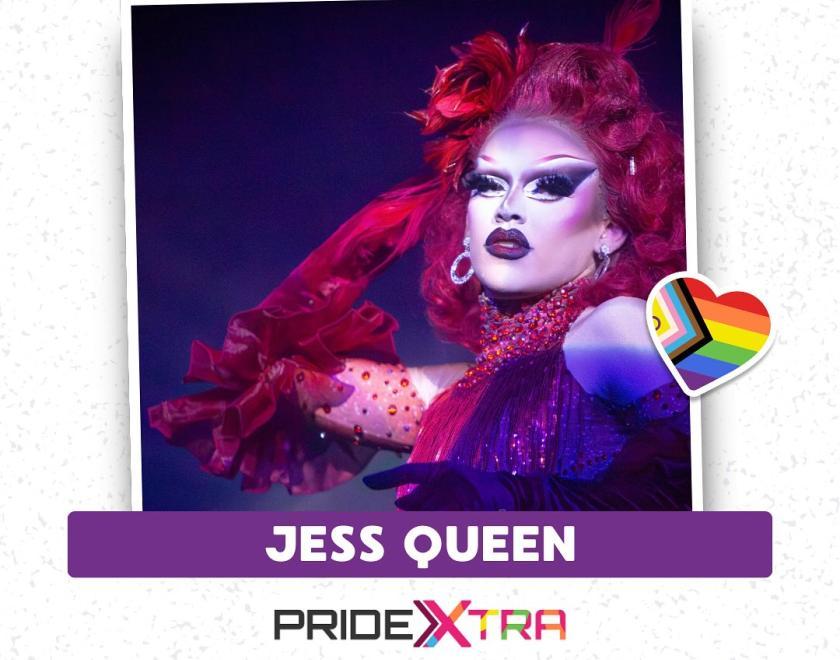 Jess Queen is performing on the PrideXtra stage at Reading Pride's Love Unites