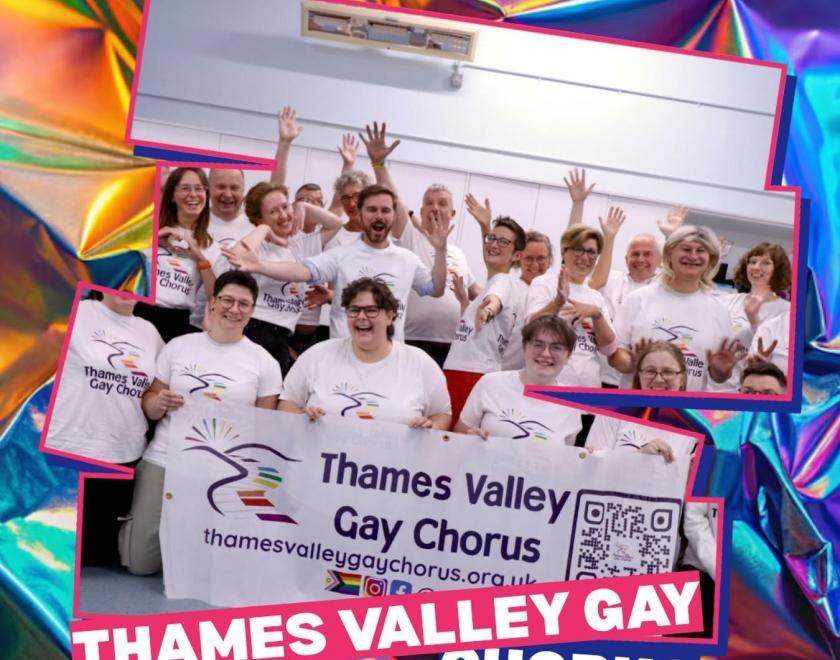 Thames Valley Gay Chorus will be performing on the Main Stage at Reading Pride 2026