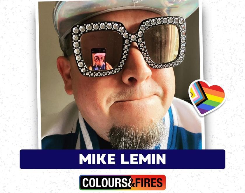 Mike Lemin will perform on the Colours & Fires Stage at Reading Pride's Love Unites