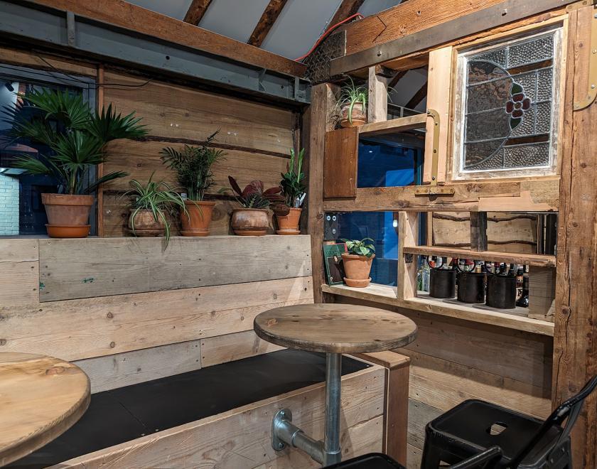 Sneak peek at Milk Reading's new decor