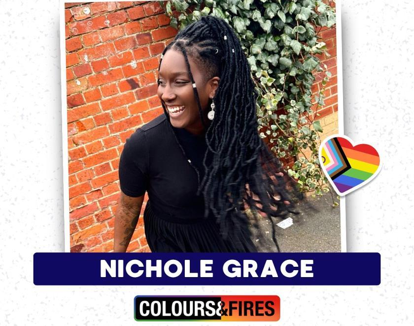 Nichole Grace will perform on the Colours & Fires Stage at Reading Pride's Love Unites