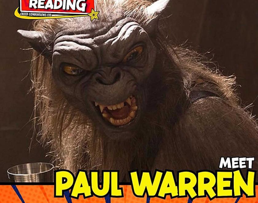 Paul Warren is a guest at Reading Comic Con Summer 2026
