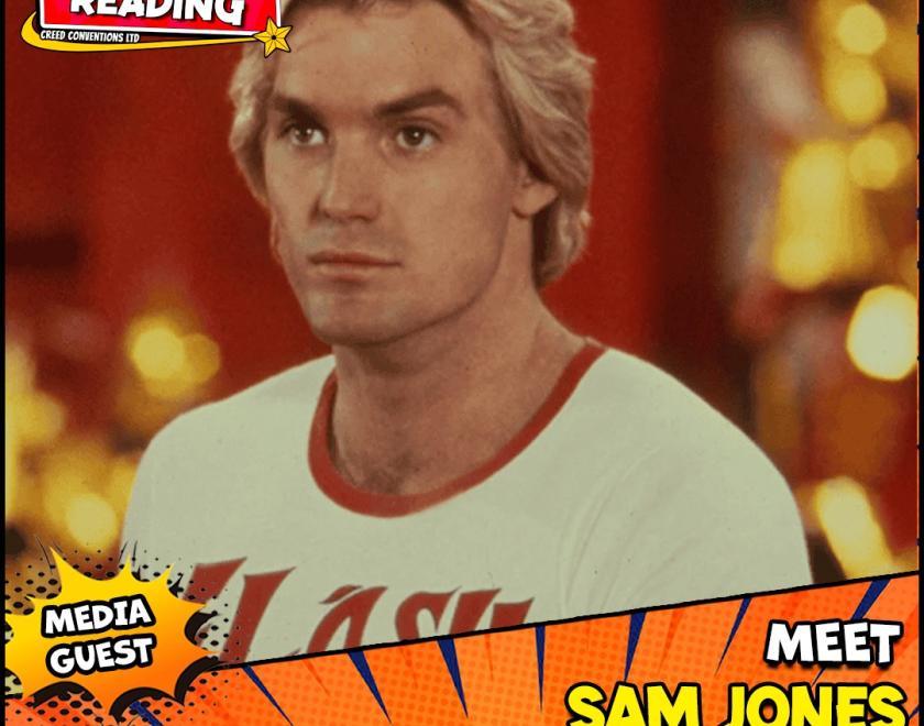 Sam Jones is a guest at Reading Comic Con Spring 2025