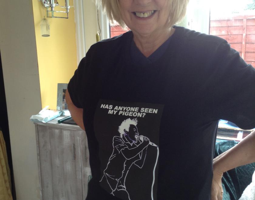 Has Anyone Seen My Pigeon t-shirt