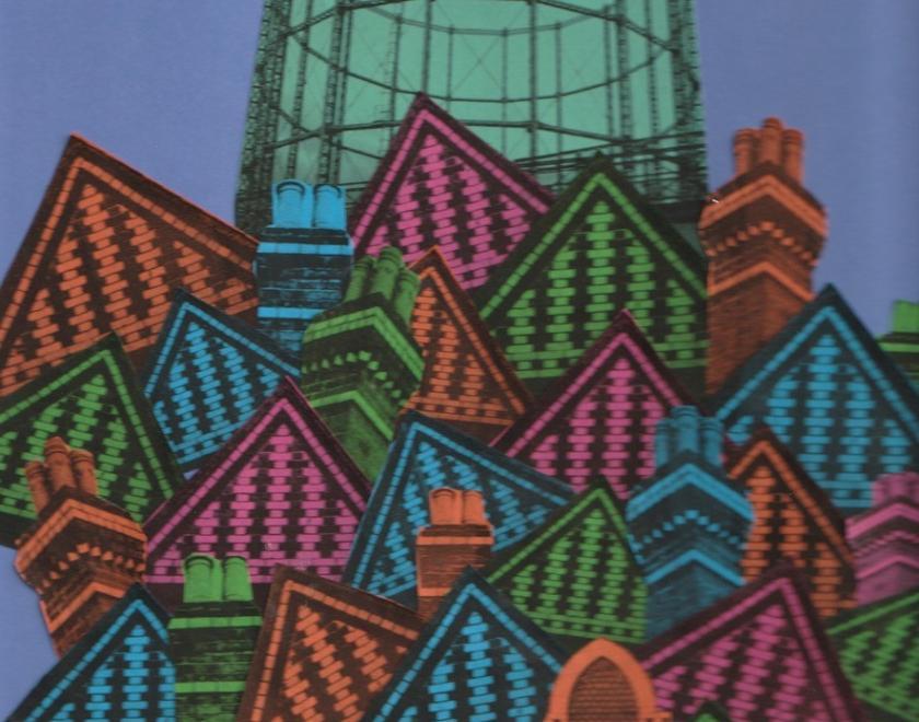 ALL GAS AND GABLES - Shirley Boyt: on display at the Terraces and Towpaths: Art from a River Town exhibition