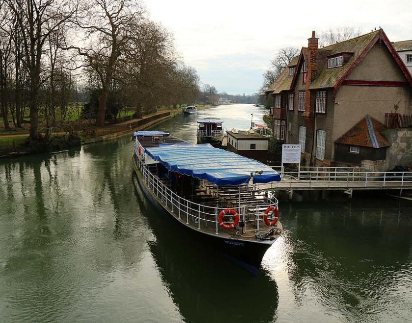 The river Thames in Oxford