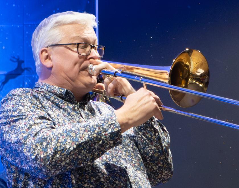 Mark Nightingale, Trombone at Pangbourne Jazz Club