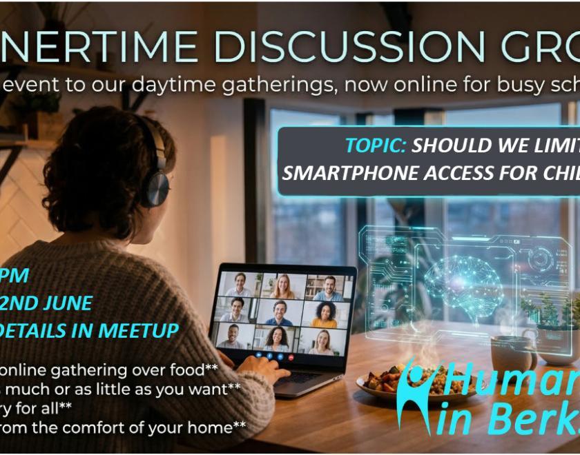 Person on a video meeting call