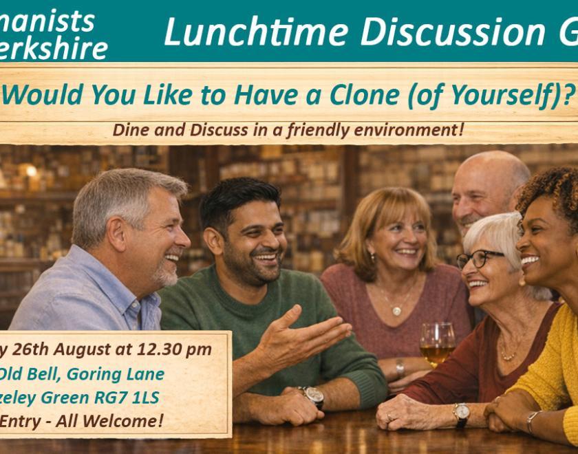 People discussing topics